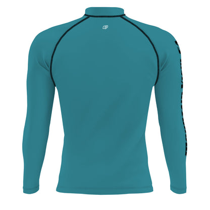Tenth Island Tiki Rash Guard - Men's Surf UPF50+ Long Sleeve Rash Guard