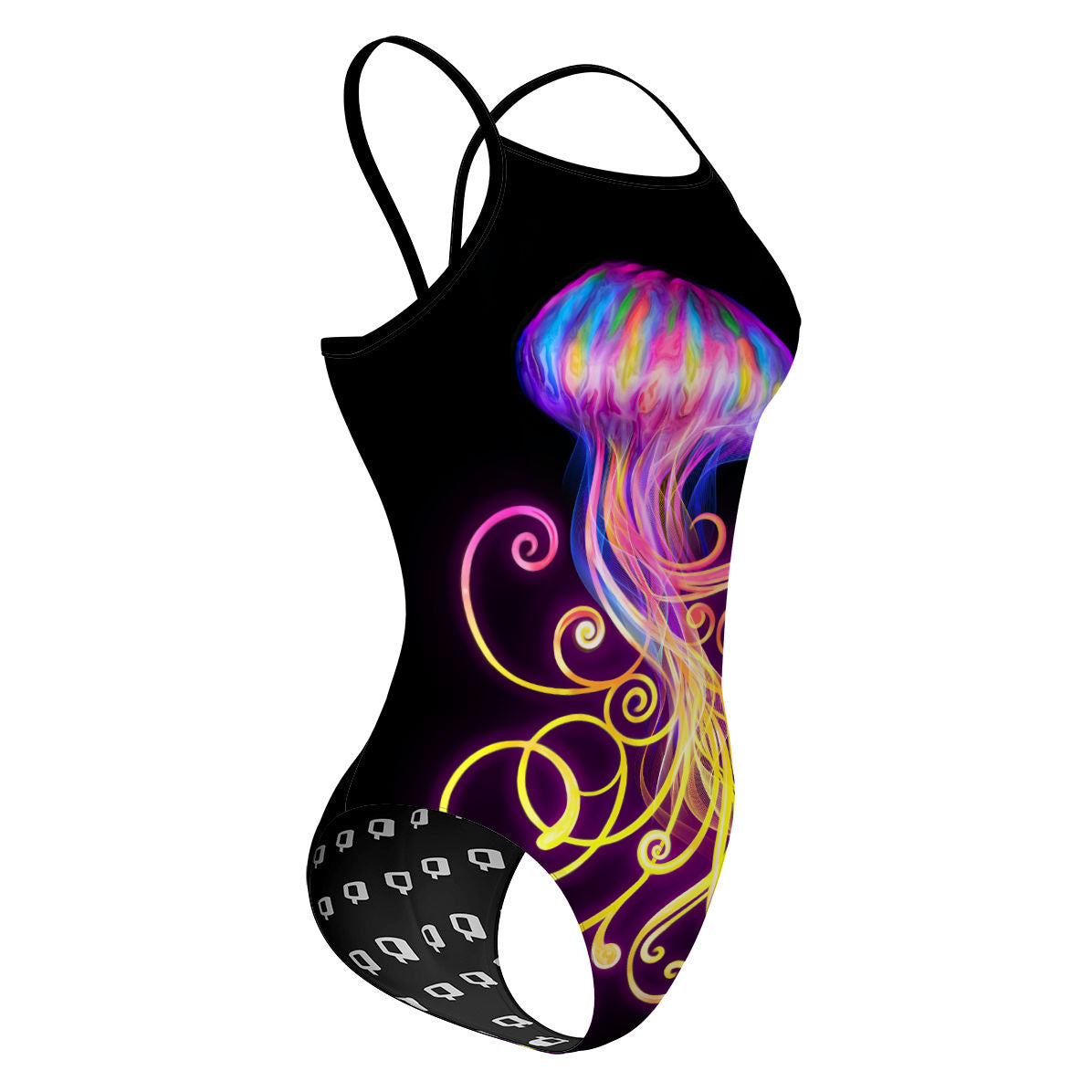 Jellyfish Flow - Sunback Tank Swimsuit