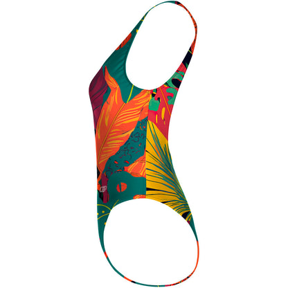 Monsteras Dream - High Hip One Piece Swimsuit