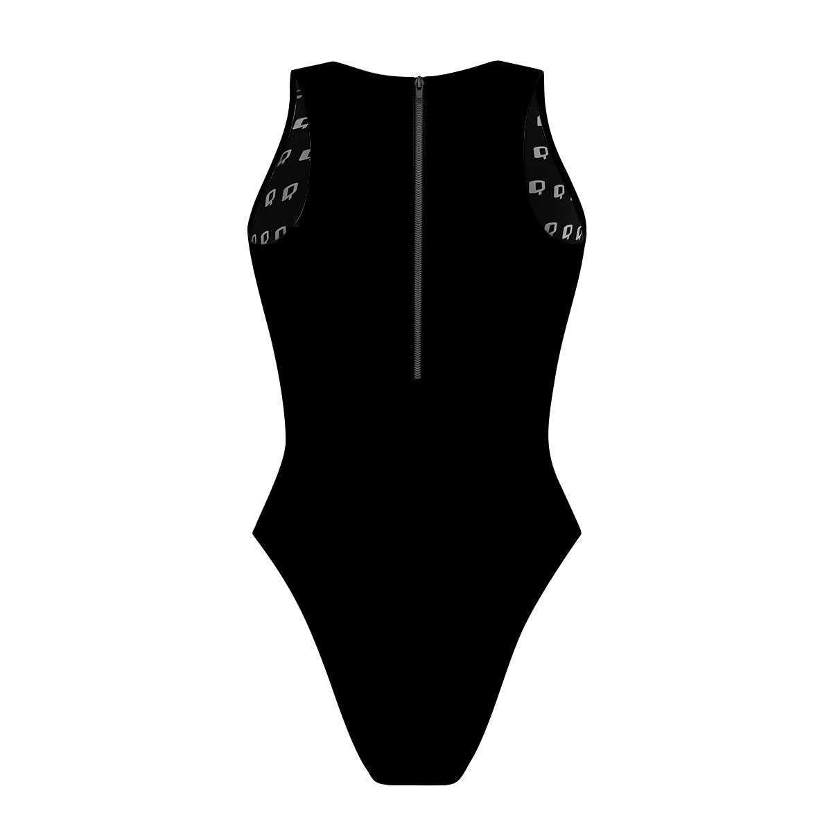 Jellyfish Flow - Women's Waterpolo Swimsuit Cheeky Cut