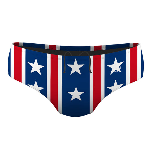 Stars & Spitz - Classic Brief Swimsuit