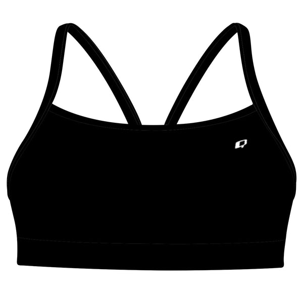 Black Classic Sports Bikini Top