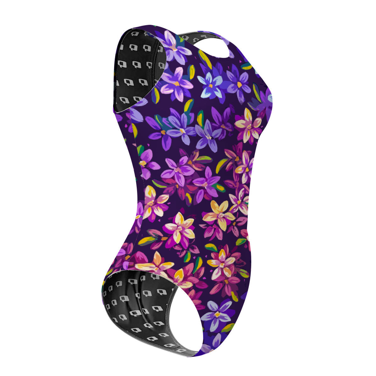 Fairy Flowers - Women's Waterpolo Swimsuit Classic Cut