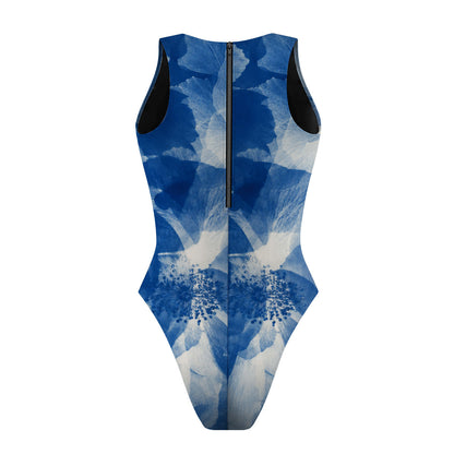 Cyanotype - Women's Waterpolo Swimsuit Cheeky Cut