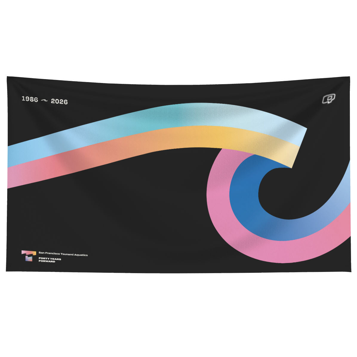San Francisco Tsunami 40 Towel - Microfiber Swim Towel