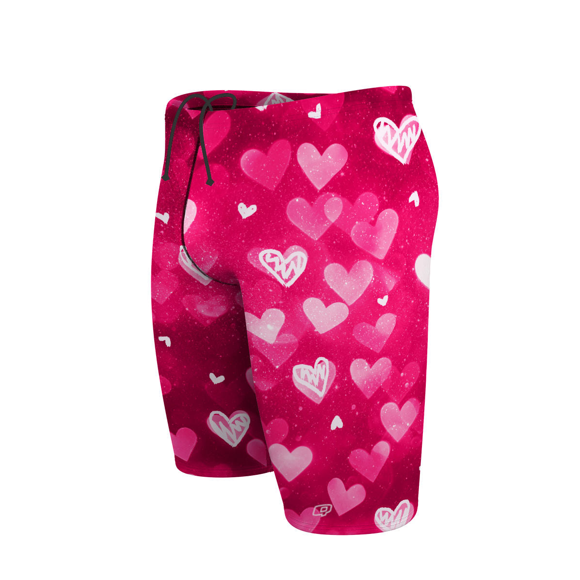 Love glitter pink - Jammer Swimsuit