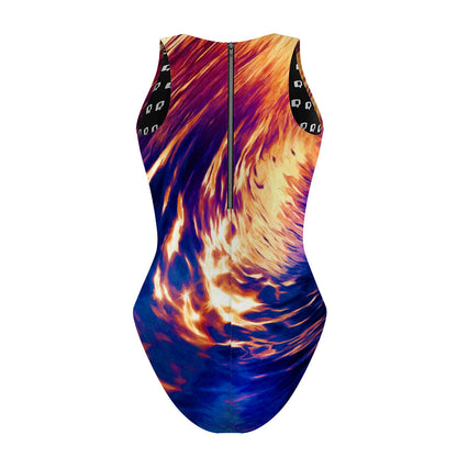 Wave Rider - Women's Waterpolo Swimsuit Classic Cut