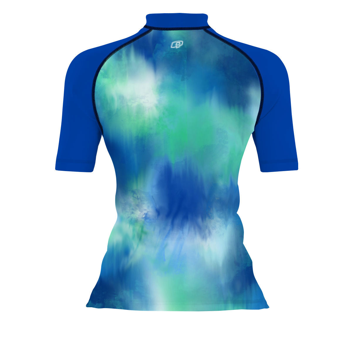 Ethereal watercolor - Women's Surf UPF50+ Short Sleeve Rash Guard