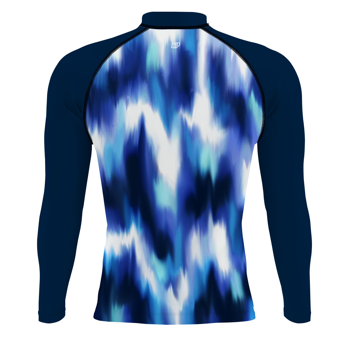 Marbled Movement - Men's Surf UPF50+ Long Sleeve Rash Guard