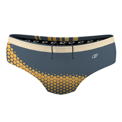 Golden Honeycomb - Classic Brief Swimsuit