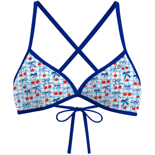 Cherry Swim - Tieback Bikini Top
