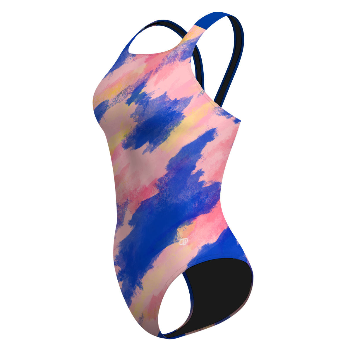 Ink drags Classic Strap Swimsuit, view 4