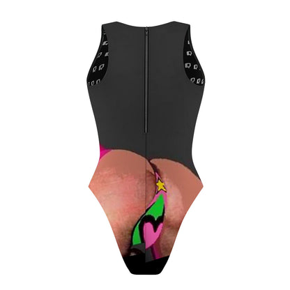 12/15/2024 - Women's Waterpolo Swimsuit Cheeky Cut