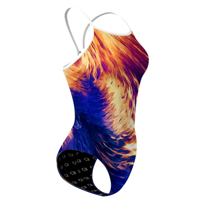 Wave Rider - Skinny Strap Swimsuit