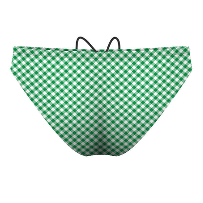 Gingham 80 - Waterpolo Brief Swimsuit
