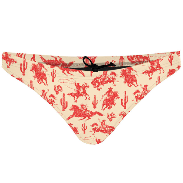 Cowboy Desert - Tieback Bikini Bottom