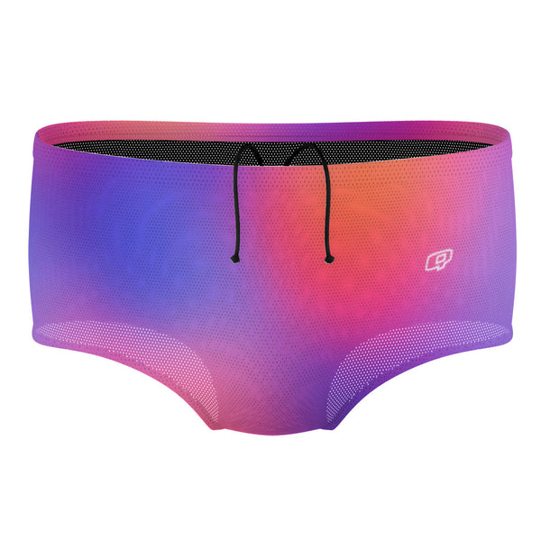 Fade Spectrum Mesh Drag Swimsuit