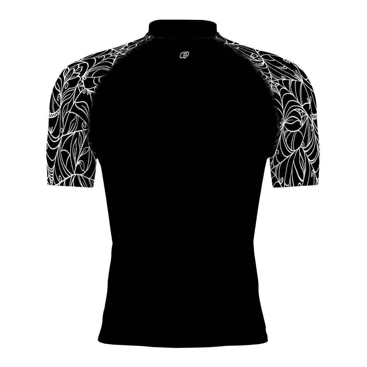 Spiderweb Temptation - Men's Surf UPF50+ Short Sleeve Rash Guard