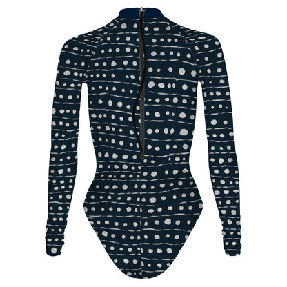 Polka Sea- Surf Swimming Suit Classic Cut