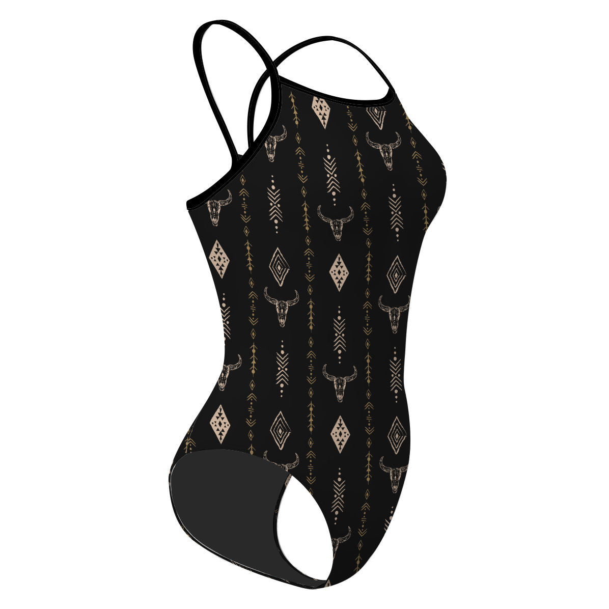 Western Bull - Skinny Strap Swimsuit