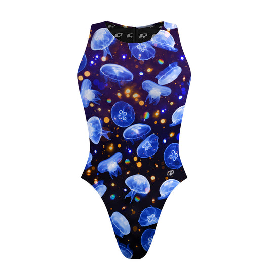 Jelly Jiggle - Women's Waterpolo Swimsuit Cheeky Cut