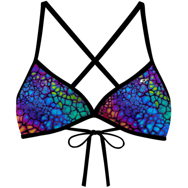 Chameleon Skin - Tieback Bikini Top