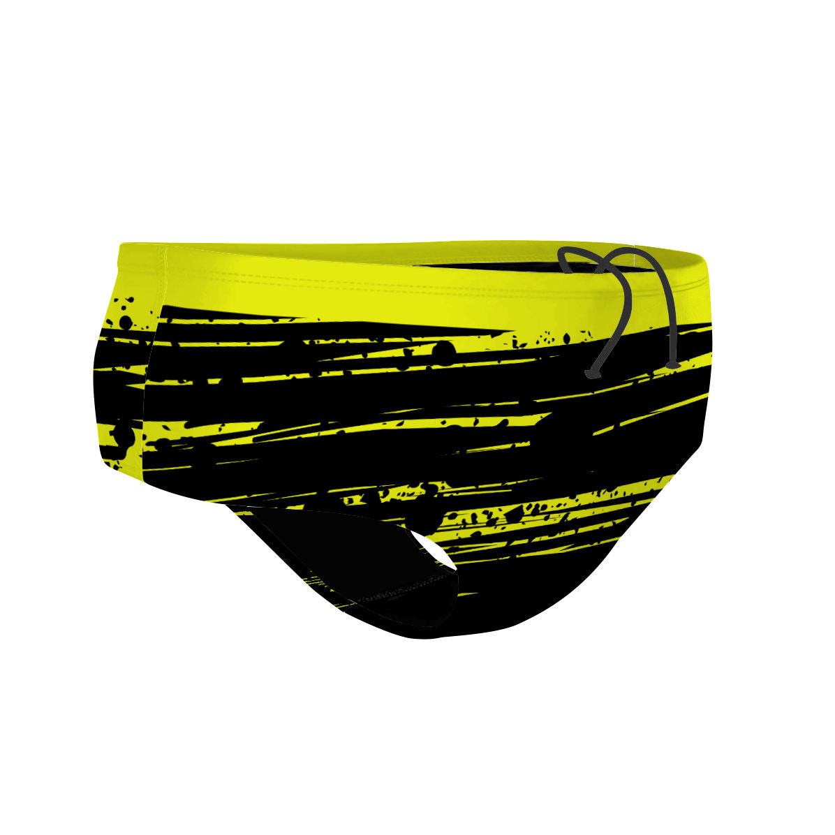 yellow black - Classic Brief Swimsuit