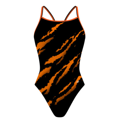 Tiger Team - Skinny Strap Swimsuit