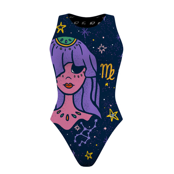 Virgo Women's Waterpolo Swimsuit Classic Cut