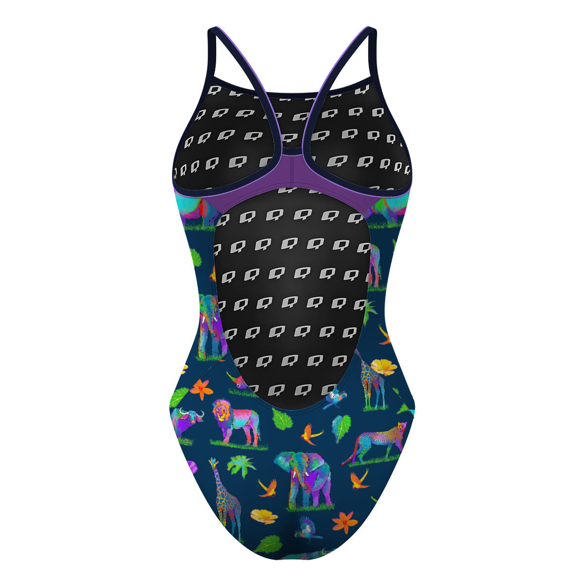Safari Reverie - Skinny Strap Swimsuit