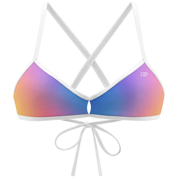 Fade Spectrum Demi Tieback Bikini Top