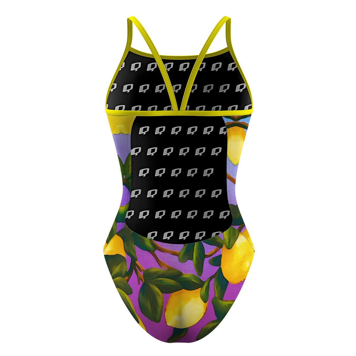 Lemon Squeeze - Sunback Tank Swimsuit