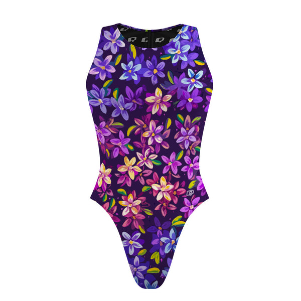 Fairy Flowers - Women's Waterpolo Swimsuit Cheeky Cut