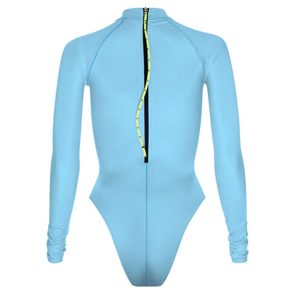 Island Blue - Surf Swimming Suit Cheeky Cut
