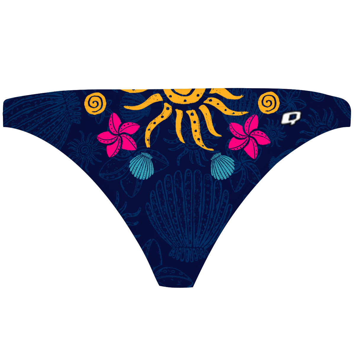 Sunflower beach - Tieback Bikini Bottom