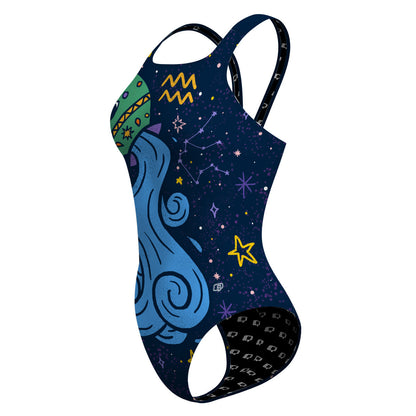 Aquarius - Classic Strap Swimsuit