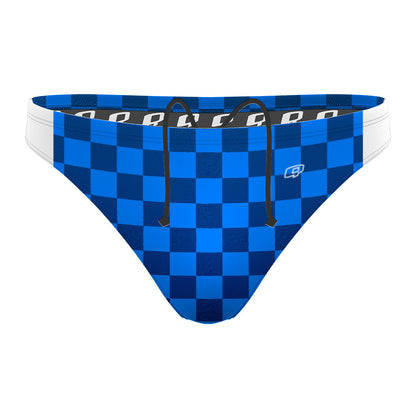 Royal Check - Waterpolo Brief Swimsuit