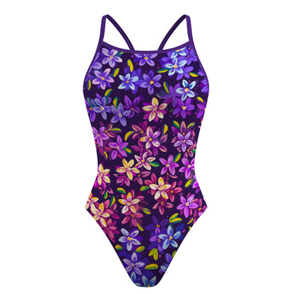 Fairy Flowers - Skinny Strap Swimsuit