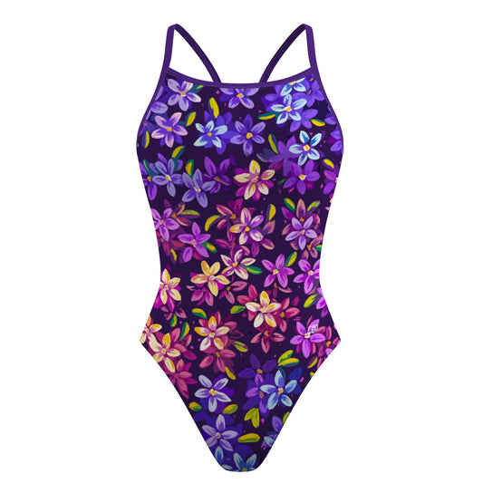 Fairy Flowers - Skinny Strap Swimsuit