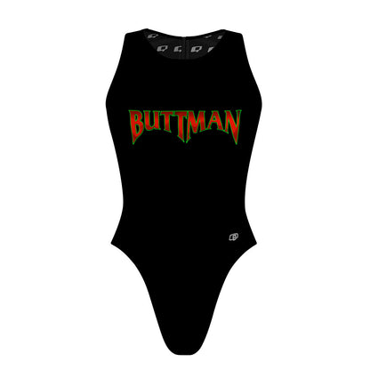 Buttman Girl - Women's Waterpolo Swimsuit Cheeky Cut