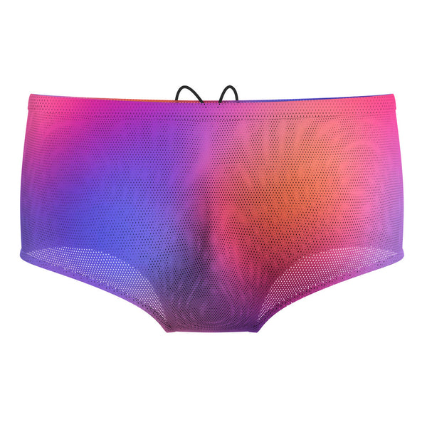 Fade Spectrum Mesh Drag Swimsuit, view 2