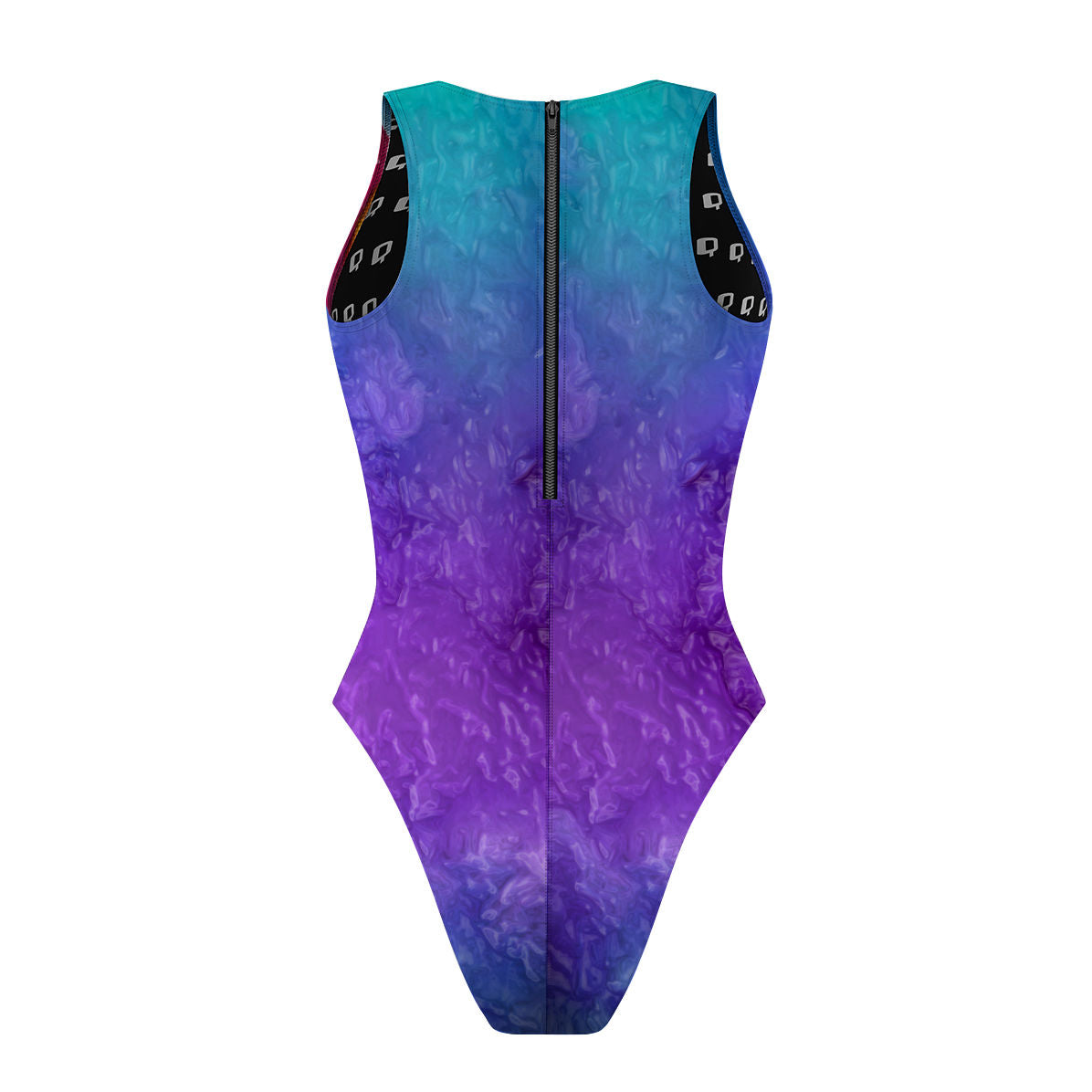 Floating Flower - Women's Waterpolo Swimsuit Cheeky Cut