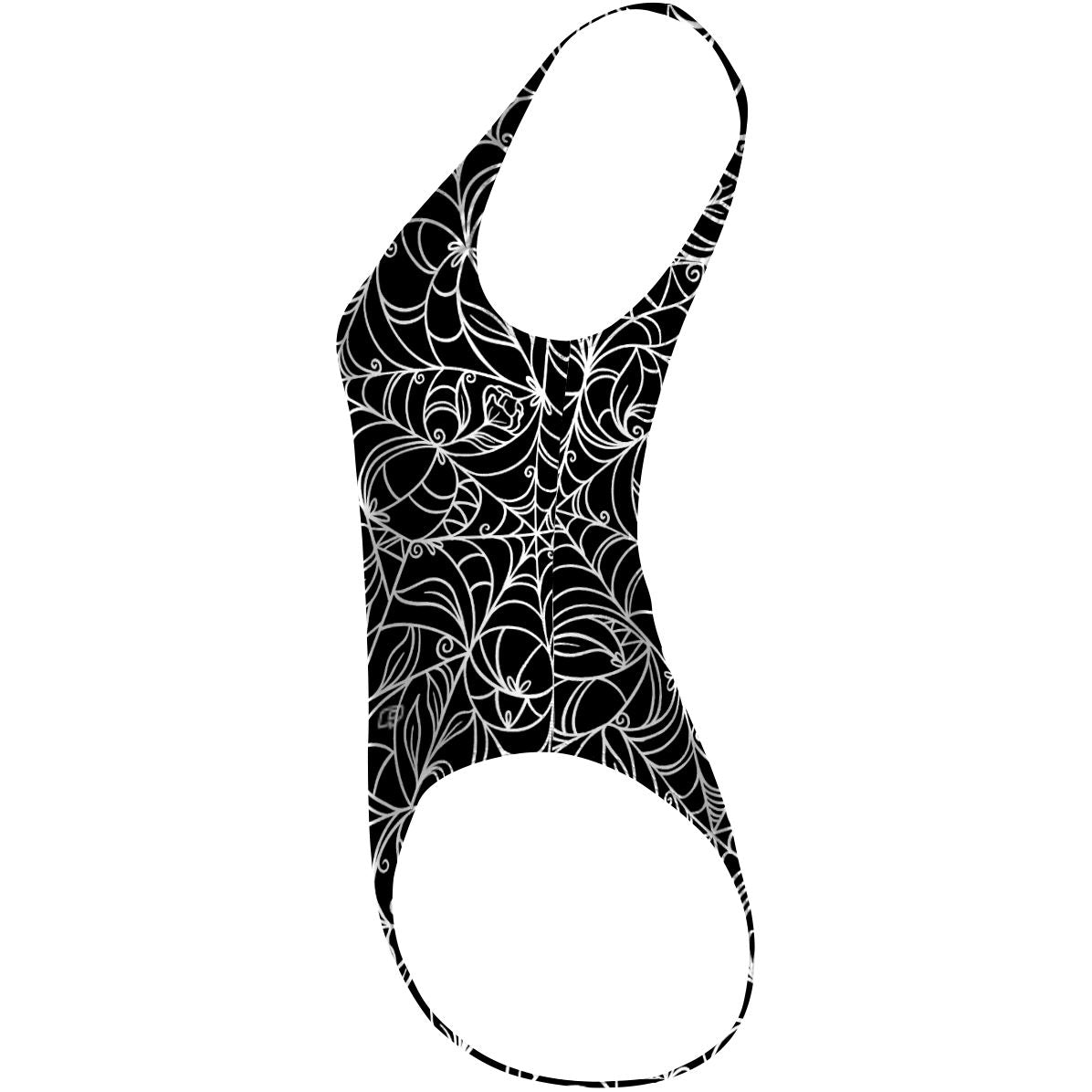 Spiderweb Temptation - High Hip One Piece Swimsuit