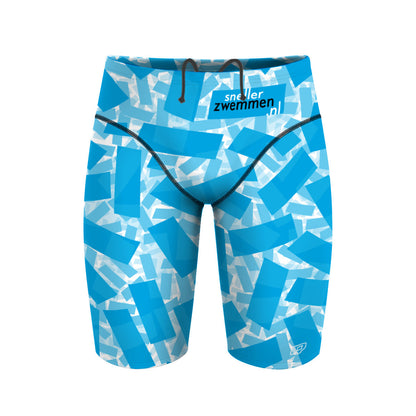 blauw scattered voorkant - Atlas Jammer Swimsuit