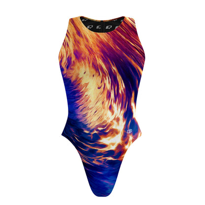 Wave Rider - Women's Waterpolo Swimsuit Cheeky Cut