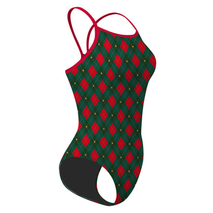 Christmas Dinner - Skinny Strap Swimsuit