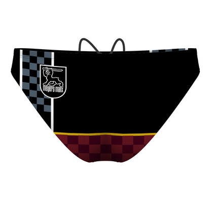 Meyers Black Final - Waterpolo Brief Swimsuit