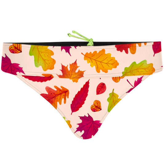 Leafy Lullaby - Demi Cheeky Cut Bikini Bottom