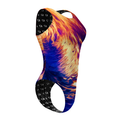 Wave Rider - Women's Waterpolo Swimsuit Cheeky Cut