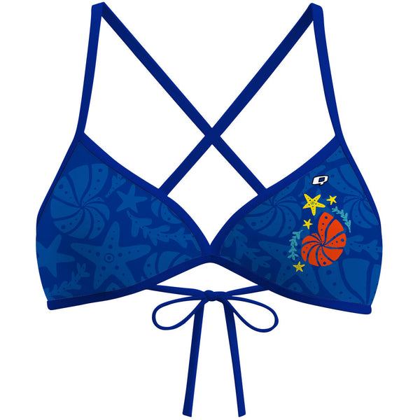 Coral Reef - Tieback Bikini Top